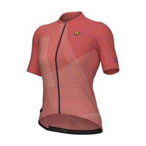 ALÉ Cyklistický dres s krátkym rukávom - PR-E SYNERGY - oranžová 2XL