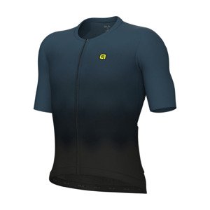 ALÉ Cyklistický dres s krátkym rukávom - R-EV1 VELOCITY 2.0 - šedá XL