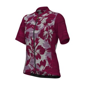 ALÉ Cyklistický dres s krátkym rukávom - OFF ROAD - GRAVEL SUNRISE - červená 3XL