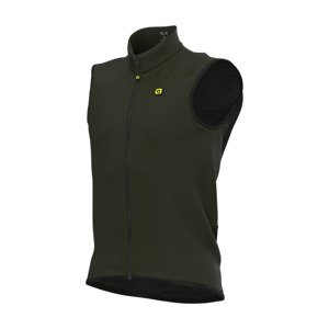 ALÉ Cyklistická vesta - GUSCIO  VENTO 2.0 - zelená 3XL