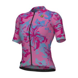 ALÉ Cyklistický dres s krátkym rukávom - PR-E HONOLULU - ružová 4XL
