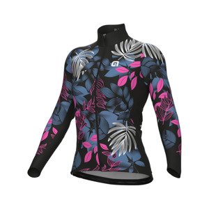 ALÉ Cyklistický dres s dlhým rukávom zimný - GREEN GARDEN PR-R - viacfarebná 4XL