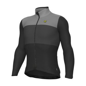 ALÉ Cyklistická zateplená bunda - SFIDA PR-S - šedá 4XL