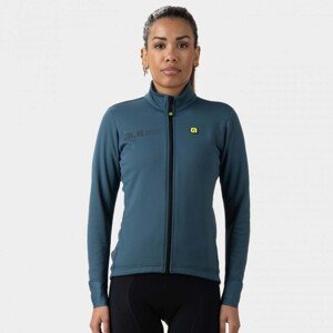 ALÉ Cyklistická zateplená bunda - FONDO PLUS PRAGMA - zelená 4XL