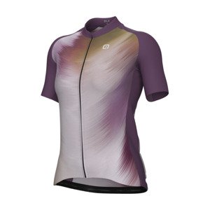 ALÉ Cyklistický dres s krátkym rukávom - OFF ROAD - GRAVEL MONSONE - fialová 3XL