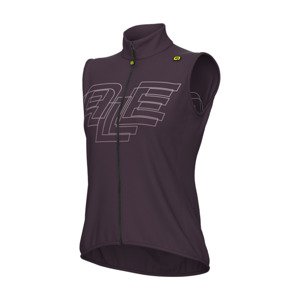 ALÉ Cyklistická vesta - PR-E SAUVAGE - bordová 5XL