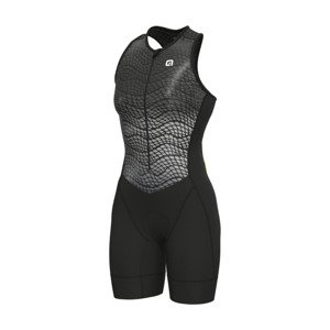 ALÉ Cyklistická kombinéza - DIVE TRIATHLON - čierna XL