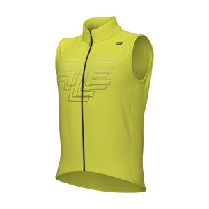 ALÉ Cyklistická vesta - PR-E SAUVAGE - žltá 4XL
