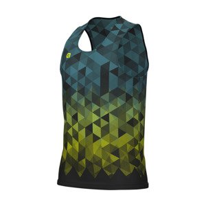 ALÉ Cyklistický dres bez rukávov - RUNNING ECLECTIC - viacfarebná 4XL