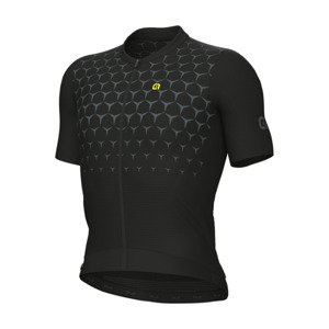 ALÉ Cyklistický dres s krátkym rukávom - R-EV1 QUICK - čierna M