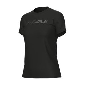 ALÉ Cyklistické tričko s krátkym rukávom - T-SHIRT - čierna M