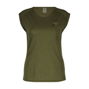 SCOTT Cyklistické tričko s krátkym rukávom - DEFINED MERINO W - zelená