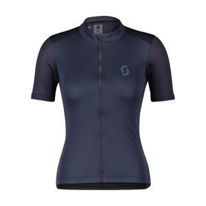 SCOTT Cyklistický dres s krátkym rukávom - ENDURANCE 10 S/SL W - modrá L
