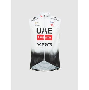 PISSEI Cyklistická vesta - UAE TEAM EMIRATES 2025 - biela/čierna 3XL