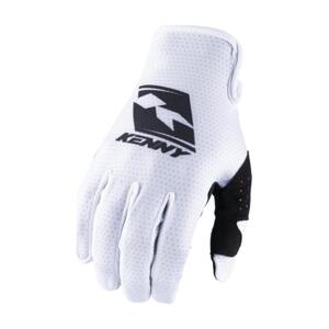 KENNY Cyklistické rukavice dlhoprsté - GLOVES RACE - biela L