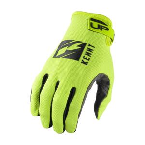 KENNY Cyklistické rukavice dlhoprsté - GLOVES UP 24 - žltá 2XL