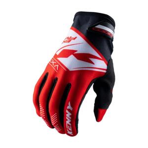 KENNY Cyklistické rukavice dlhoprsté - GLOVES BRAVE - červená XL
