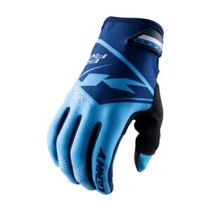 KENNY Cyklistické rukavice dlhoprsté - GLOVES BRAVE - modrá XL