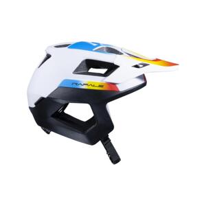KENNY Cyklistická prilba - RAFALE - biela/žltá/červená/modrá (61-62 cm)