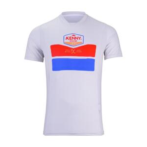 KENNY Cyklistický dres s krátkym rukávom - INDY 24 - biela