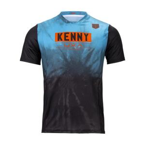 KENNY Cyklistický dres s krátkym rukávom - CHARGER - modrá