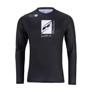 KENNY Cyklistický dres s dlhým rukávom letný - PROLIGHT 24 - čierna L