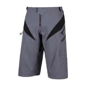 KENNY Cyklistické nohavice krátke bez trakov - ENDURO - šedá 2XL