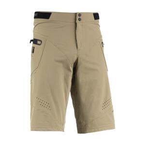 KENNY Cyklistické nohavice krátke bez trakov - CHARGER - hnedá 2XL