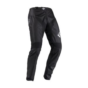 KENNY Cyklistické nohavice dlhé bez trakov - ELITE - čierna 2XL