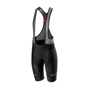 CASTELLI Cyklistické nohavice krátke s trakmi - FREE AERO RACE 4.0 - čierna