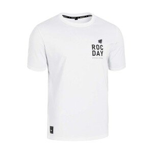 ROCDAY Cyklistické tričko s krátkym rukávom - PINE - biela L