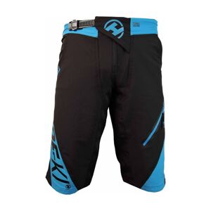 HAVEN Cyklistické nohavice krátke bez trakov - RIDE-KI SHORT - čierna/modrá 2XL