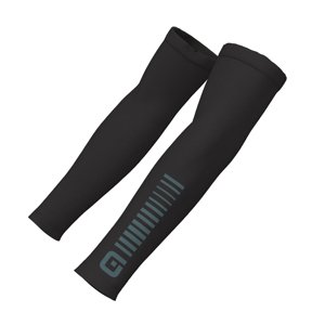ALÉ Cyklistické návleky na ruky - SUNSELECT - šedá/čierna XS