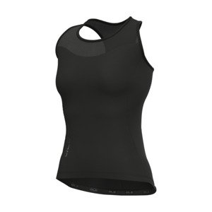 ALÉ Cyklistický dres bez rukávov - PRAGMA COLOR BLOCK - čierna XS