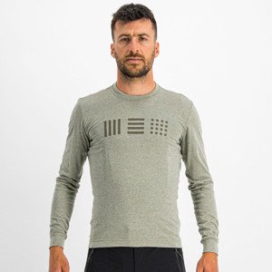 SPORTFUL Cyklistické tričko s dlhým rukávom - GIARA - svetlo zelená XL