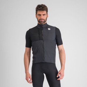 SPORTFUL Cyklistická vesta - SUPERGIARA LAYER - čierna L