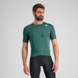 SPORTFUL Cyklistický dres s krátkym rukávom - MATCHY - zelená XL