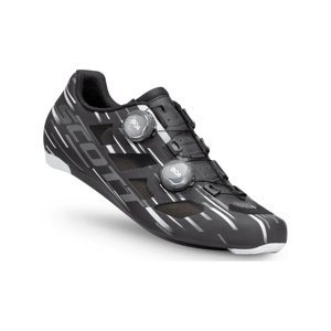 SCOTT Cyklistické tretry - VERTEC VENT BOA - čierna/biela