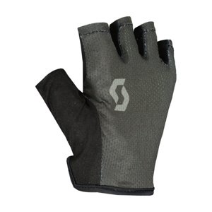 SCOTT Cyklistické rukavice krátkoprsté - JUNIOR ASPECT SPORT - čierna/šedá S