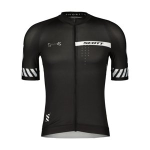 SCOTT Cyklistický dres s krátkym rukávom - PRO - čierna