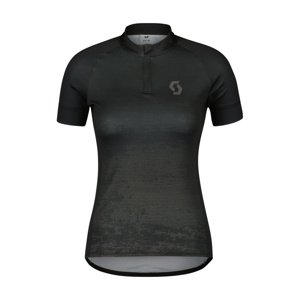 SCOTT Cyklistický dres s krátkym rukávom - ENDURANCE 30 - čierna