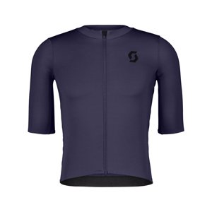 SCOTT Cyklistický dres s krátkym rukávom - TRAINING - modrá
