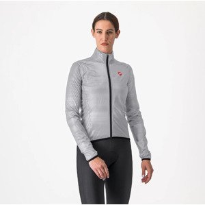 CASTELLI vodeodolná bunda - SQUALL SHELL W - strieborná XL