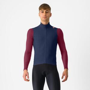 CASTELLI Cyklistická vesta - ESPRESSO VEST - modrá 2XL