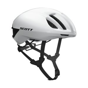 SCOTT Cyklistická prilba - CADENCE PLUS - biela/čierna