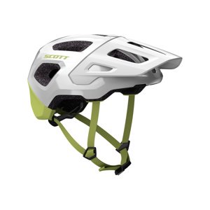 SCOTT Cyklistická prilba - ARGO PLUS - biela/žltá