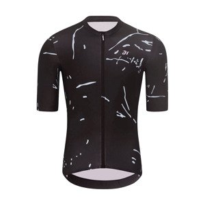 HOLOKOLO Cyklistický dres s krátkym rukávom - PASSION - čierna 2XL