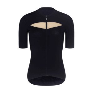 RIVANELLE BY HOLOKOLO Cyklistický dres s krátkym rukávom - GLAMOR - čierna 2XL