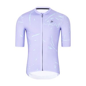 HOLOKOLO Cyklistický dres s krátkym rukávom - PASSION - fialová L