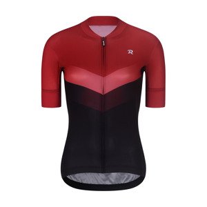 RIVANELLE BY HOLOKOLO Cyklistický dres s krátkym rukávom - ARROW II - červená/čierna 2XL
